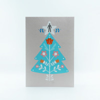 NEW Christmas Decorations Cards  (Pack of 12)