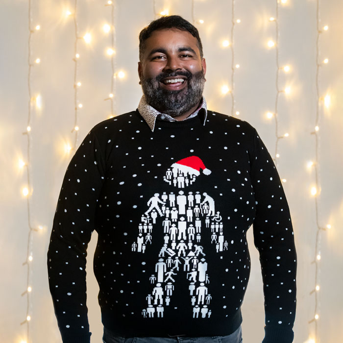 Man of Men Christmas Jumper