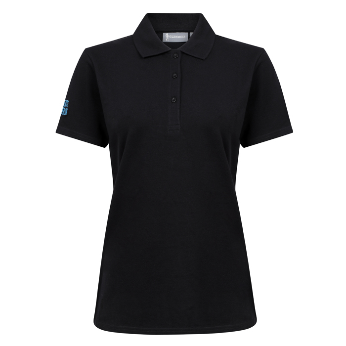 Women's Golf Polo Shirt (Black)