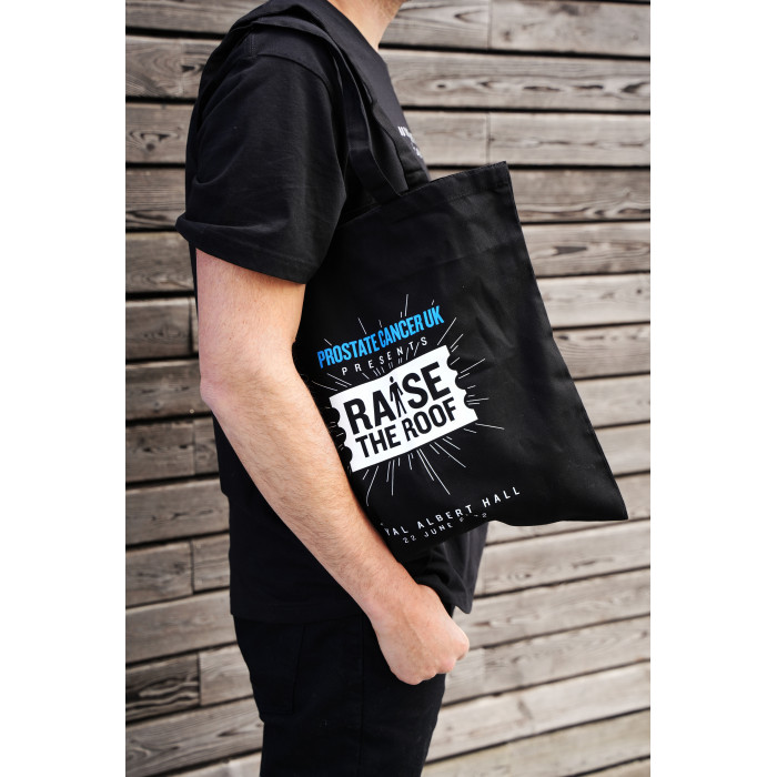 Raise the Roof tote bag
