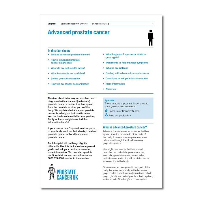 Advanced prostate cancer