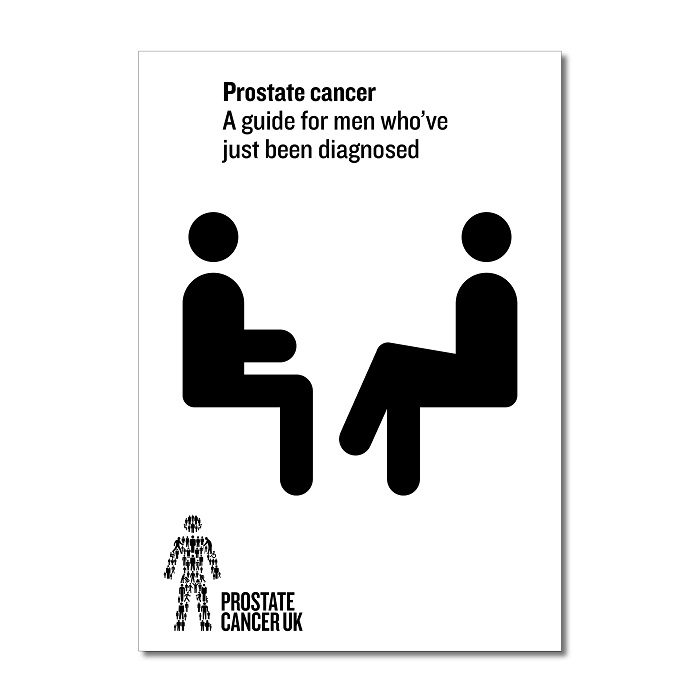 Large print- a guide for men who've just been diagnosed
